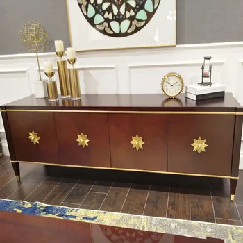 

American Luxury villa TV stand design
