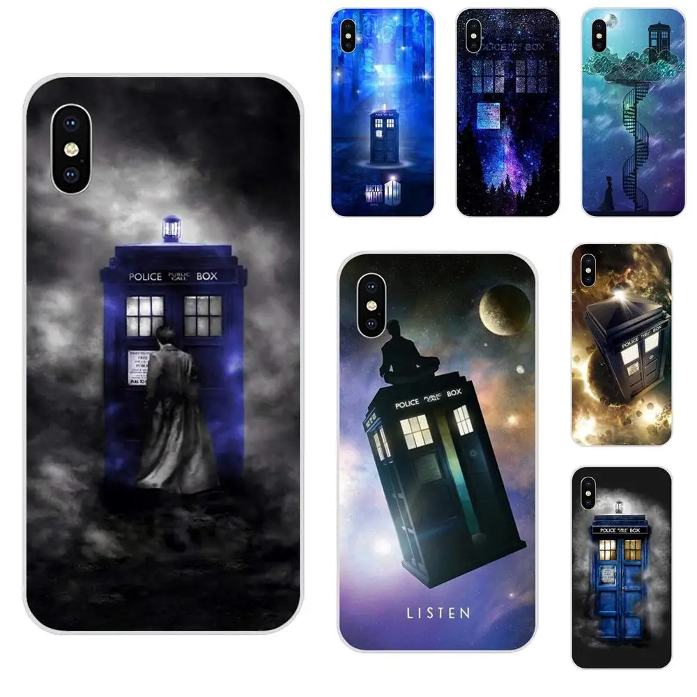 

Doctor Who Police Box Call Box For Huawei Nova 2 V20 Y3II Y5 Y5II Y6 Y6II Y7 Y9 G8 G9 GR3 GR5 GX8 Prime 2018 2019