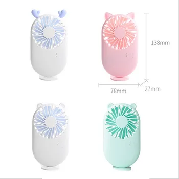 

Mini Fan USB Rechargeable Fan Handheld Pocket Small Fan Portable Desktop Mini Pocket Fan