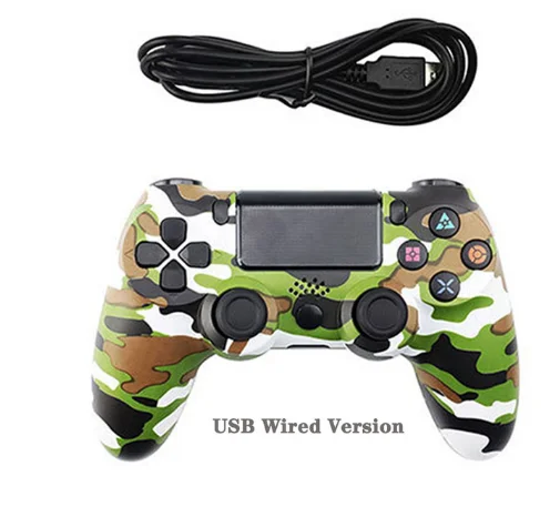 Беспроводной Bluetooth/USB проводной джойстик для PS4 контроллер подходит для playstation 4 консоль для Dualshock 4 геймпад для PS4 консоли - Цвет: Wired version 6