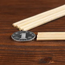 Solidny szpikulec bambusowy kije BBQ owoce szaszłyk z naturalnego drewna 25cm kije grill Stick MAZI888 tanie i dobre opinie CN (pochodzenie) szaszłyki Non-stick Other 12 166026