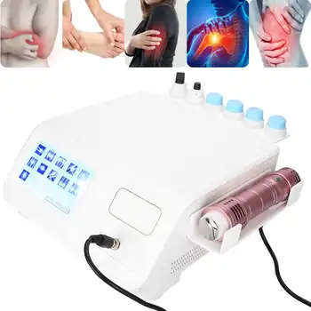 

Extracorporeal Shockwave Therapy ED Pain Relief Treatment Massager Machine US/EU/UK Plug Rose Gold Massage Instruments for Salon
