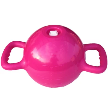 

Women Workout Kettle Bell Portable Fitness PVC Training Dumbbell Water Injection Anti Pressure Double Handle Massage Yoga