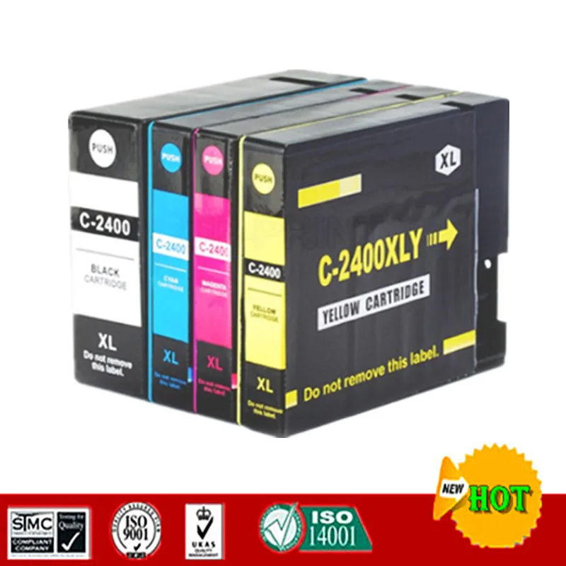 

Совместимый чернильный картридж для PGI2400 PGI-2400 PGI 2400 подходит для Canon MAXIFY iB4040 MB5040 MB5340 и т. д.