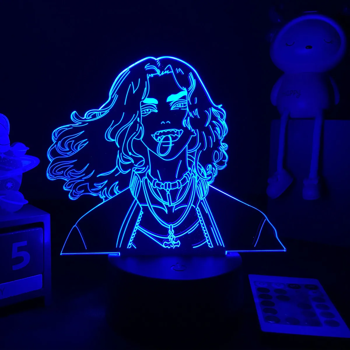 3D LED Lamp Anime Tokyo Revengers Night Light Baji Figure For Child Bedroom Decoration Birthday Gift Room Desk Manga 3d Lamp cool night lights