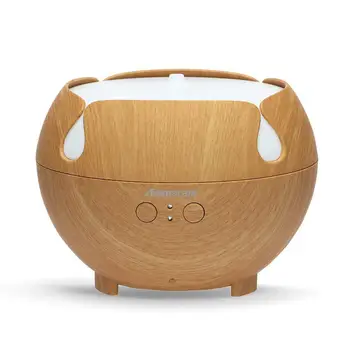 

Aromacare Large Essential Oil Diffuser 600ml Aromatherapy Cool Mist Humidifier Quiet Aroma Diffuser Light Wood Grain for home