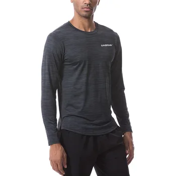 

Men's Running Shirt Long Sleeve Breathable Rashgard Jersey Gym Fitness Training Sportswear Loose Dry Fit Shirts Sport T-Shirts