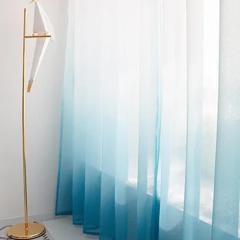 

Muslin Curtains For Room And Hall Living Room Tulle For Kitchen Curtains For Bedroom Modern Home Decoration Living Room Curtain