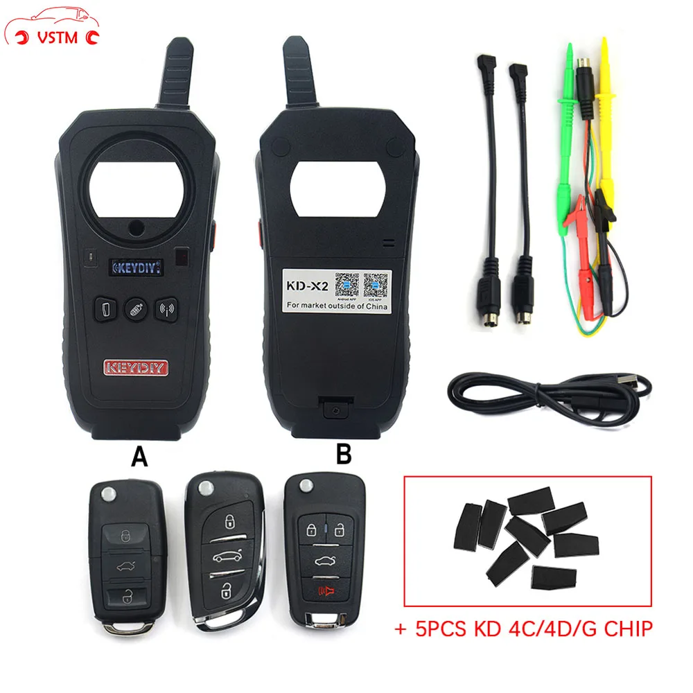 VSTM KEYDIY KD X2 Автомобильный ключ для гаражной двери дистанционный kd x2 генератор/чип