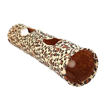

Soft Comfortable Road Collapsible Tunnel Cat Toys Dog Tube for Fat Cat Rabbits U90A