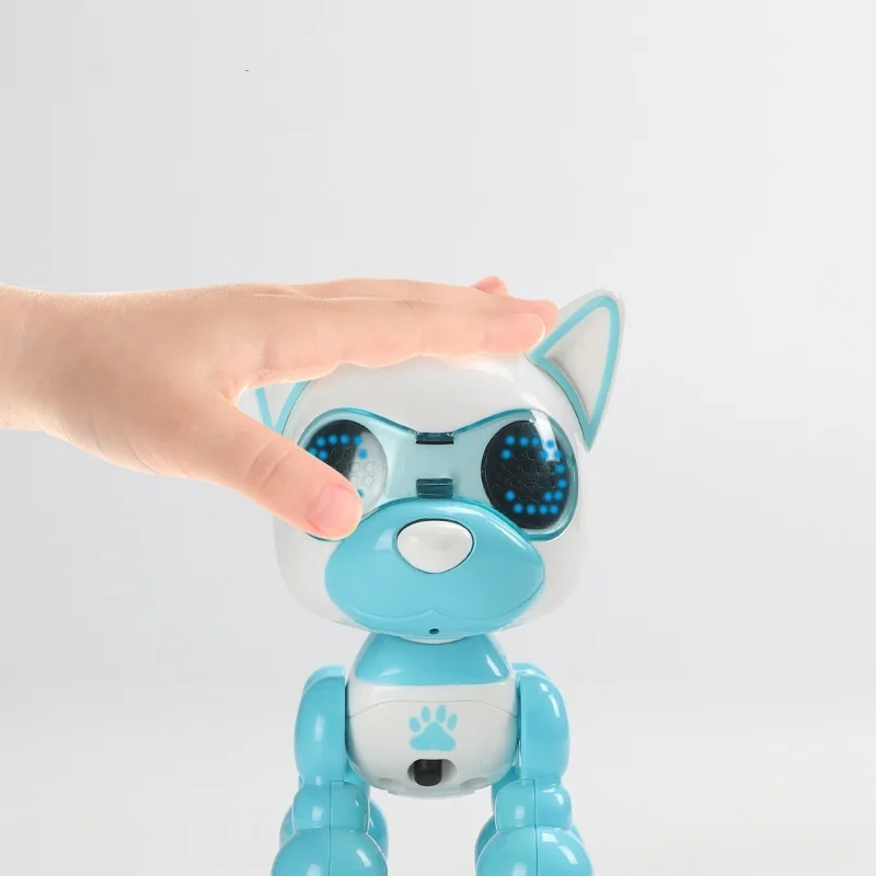 Робот собака робот тамагочи Пластиковая звучащая собака s тамагочи робот собака интерактивные игрушки для детей Электронный светильник для домашних животных тамагочи робот собака робот