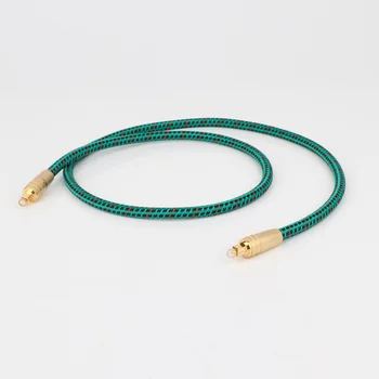 

U.S.LITON Digital Coaxial / Subwoofer line cable HiFi class silver plated audio signal cable