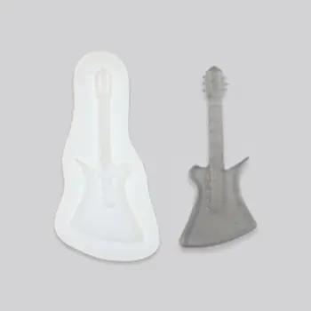 

Musical Note Guitar Lover Jewelry Pendant Music Art Theme Instruments Resin Casting Silicone Mold Jewelry Making Tools