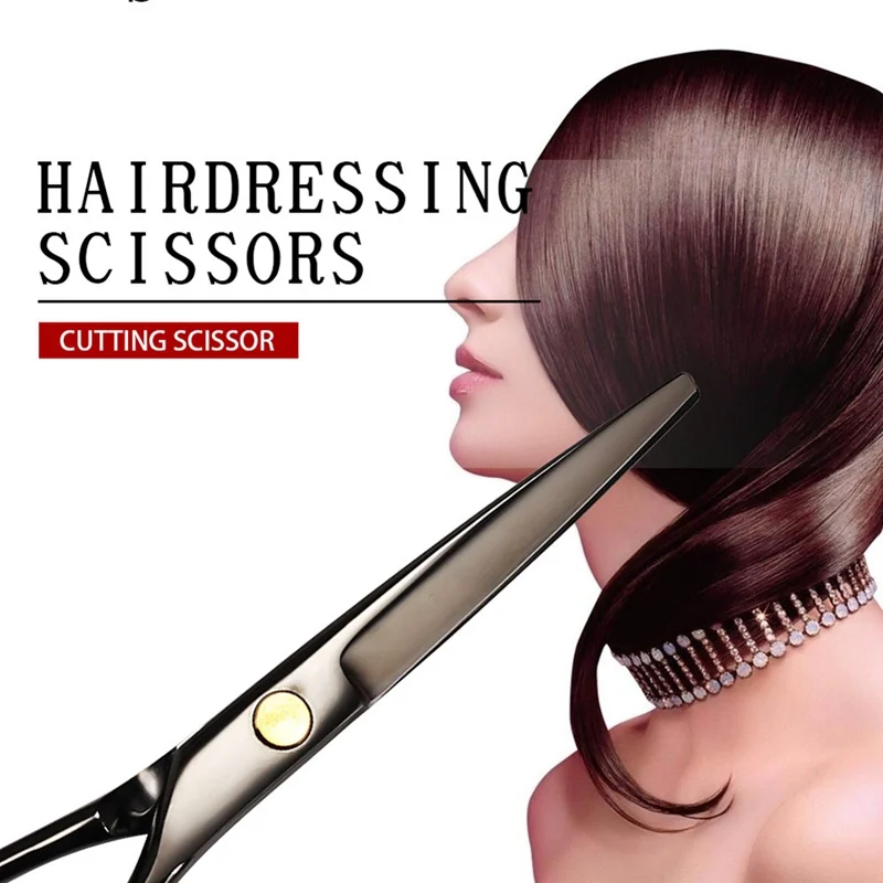 5.5' Professional Black Japan Hair Scissors Cutting Thinning Hairdressing Barber Scissors Salon Haircut Styling Tools