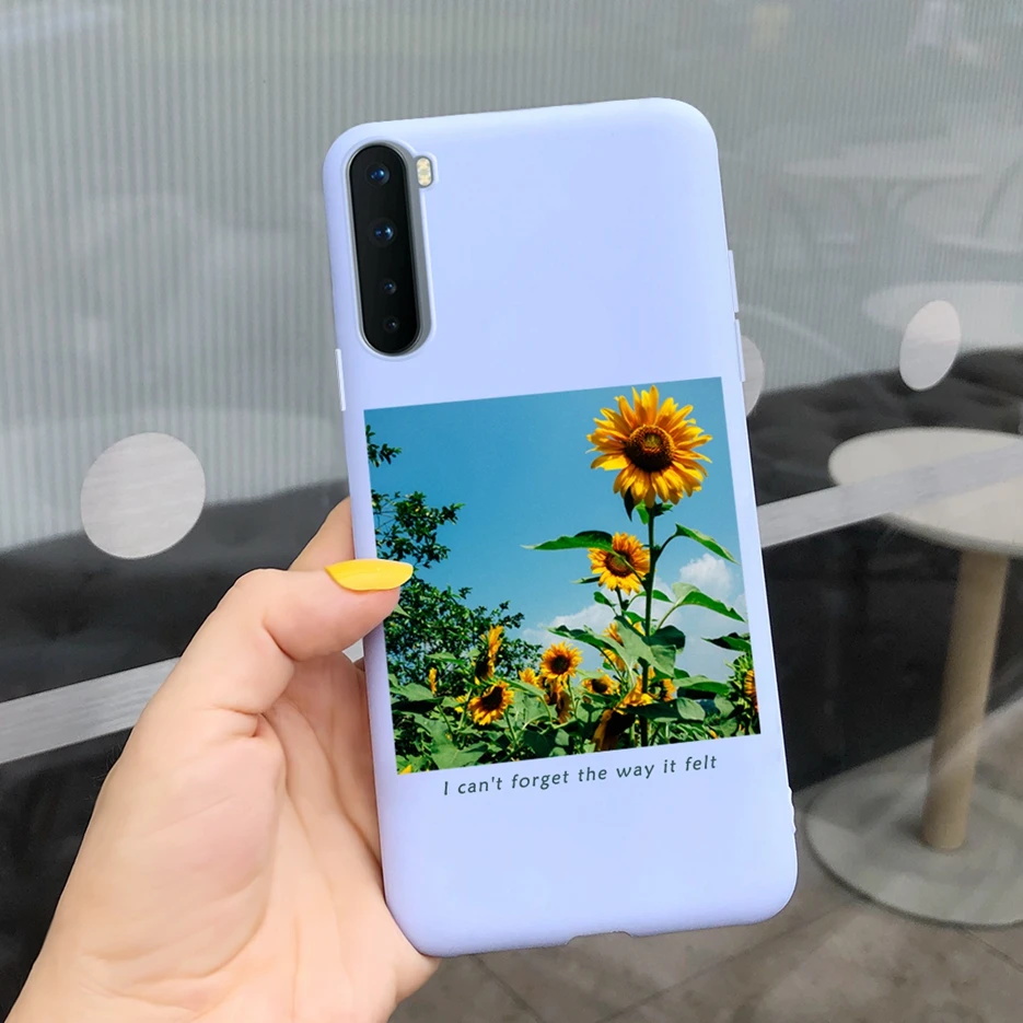 Sunflower Design Soft Silicone Shockproof Phone Case - Cute Protective Back Cover