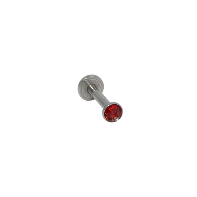 16g 1.5-3mm AAA Zircon Labret Lip Bar Stud Piercing 16 Gauge Stainless Steel Cartilage Ear Tragus Stud Piercing Earring