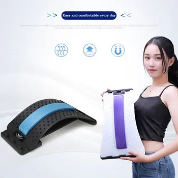 

Back Massage Acupressure Stretcher Fitness Equipment Stretch Relax Mate Stretcher Lumbar Support Spine Pain Relief Chiropractic