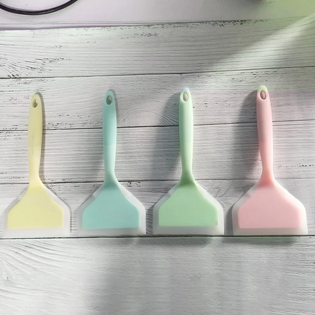 1PC Cream Butter Cake Spatula Butter Mixer Brushes Heat Resistant Food Grade Silicone Spatula for Non-Stick Pan Kitchen Utensil