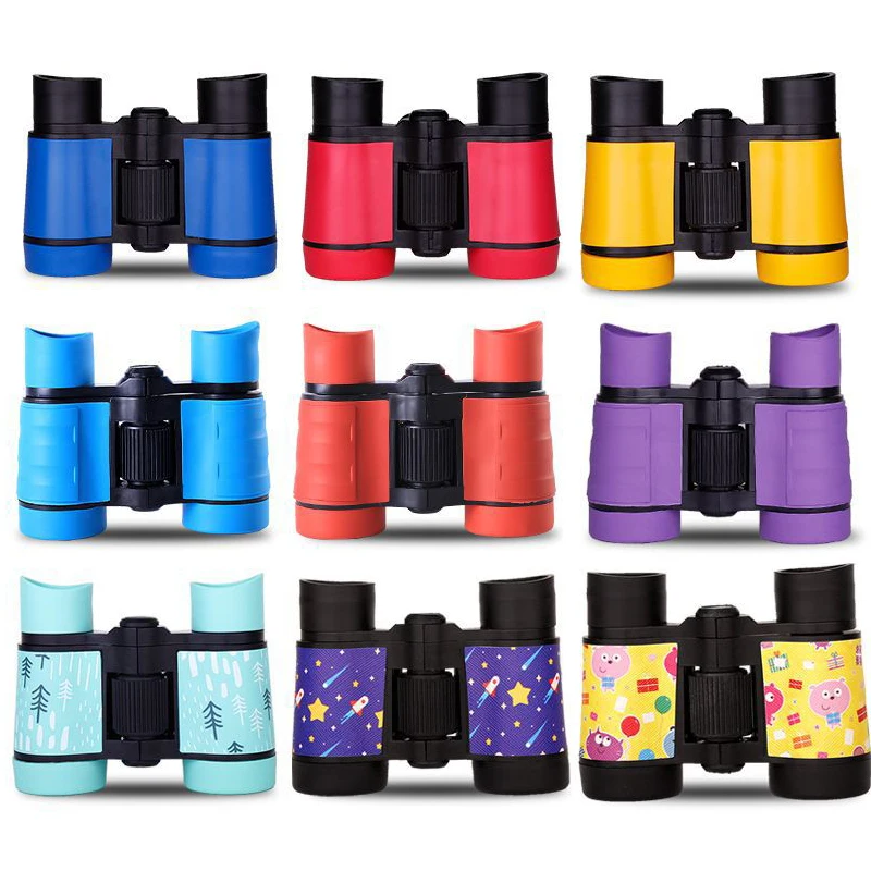 Professional 4X30mm Kids Binocular Telescope Children Educational Learning Bird Watching Folding Optics telescope | Инструменты