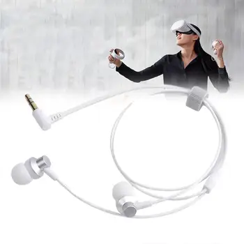 

Earphones For Oculus Quest 2 VR Glass VR Accessories Bass Degree Headphone Quest2 3D For Oculus Oculus Earphones 360 Deep S W8K2