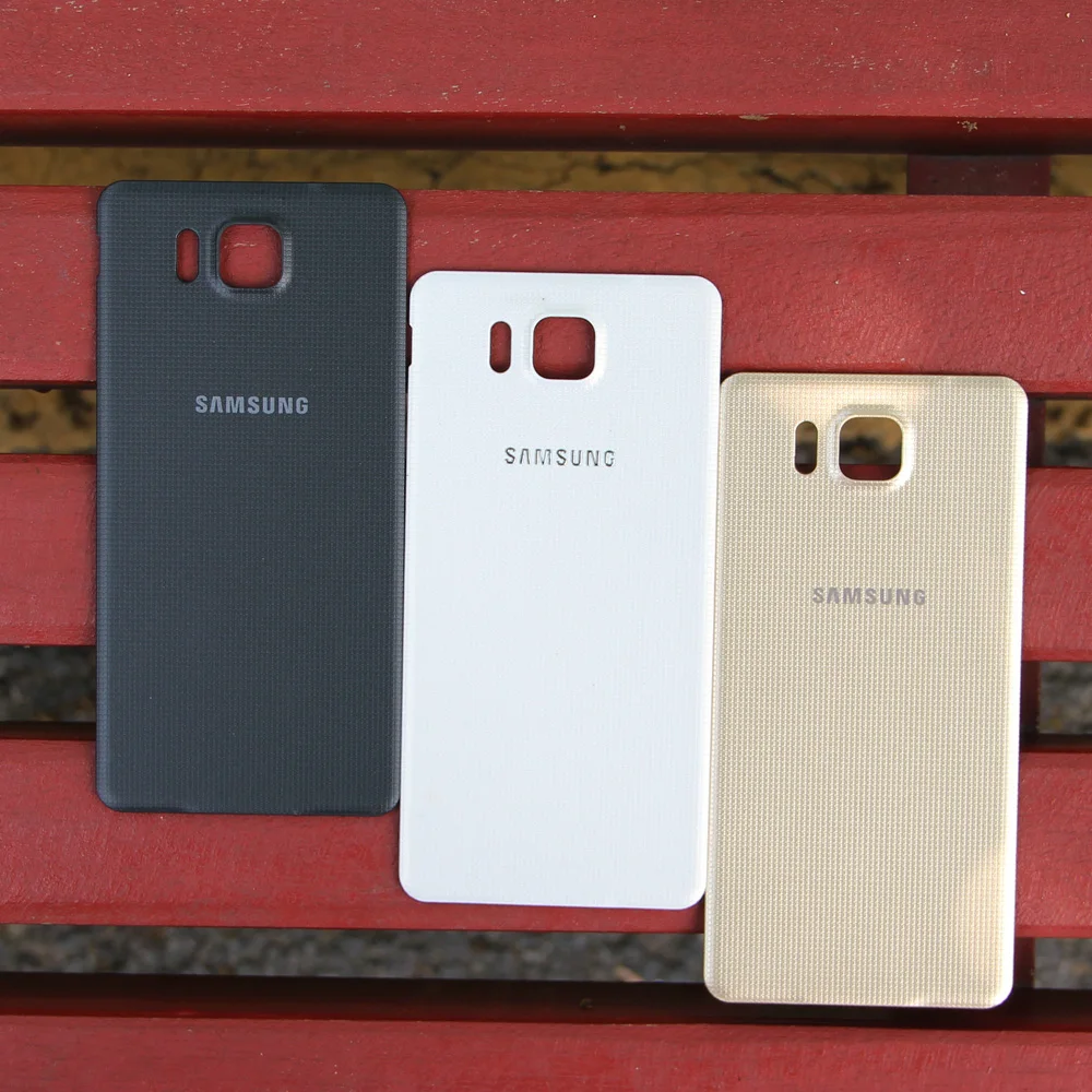 Оригинальная задняя крышка батарейного отсека для Samsung Galaxy Alpha G850Y G850K G850A G850F G850V G850