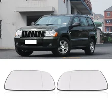 CAPQX с подогревом для Jeep Grand Cherokee 2005 2006 2007 2008 2009 2010 зеркало заднего вида зеркало Стекло боковое зеркало Стекло объектив