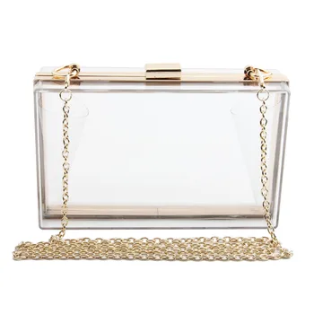

amazon hot sell luxury handbags women bags designer shoulder bags for women 2019 casual transparent acrylic bag clutch wholesale