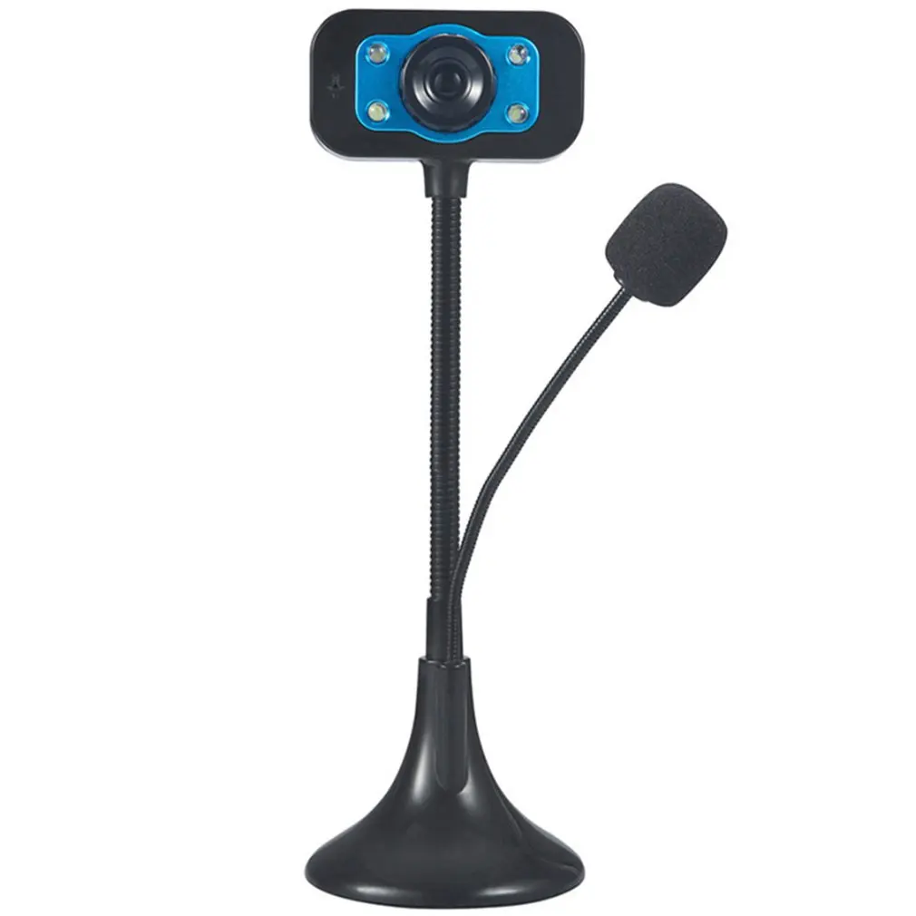 

Hd Video Camera Computer Desktop Notebook Built-In Microphone Night Vision Remote Teaching Equipment Usb Free Drive