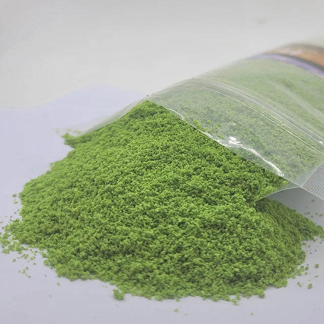 50g 0.5-1.0mm Model Grass Powder Miniature Architectural Tree Powder For Diorama Garden Making Material Ground Sponge Material 3