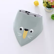 31*19 см слюнявчик детский слюнявчик полотенце детский треугольный шарф с мультяшным рисунком хлопок двойная Пряжка Детский шарф