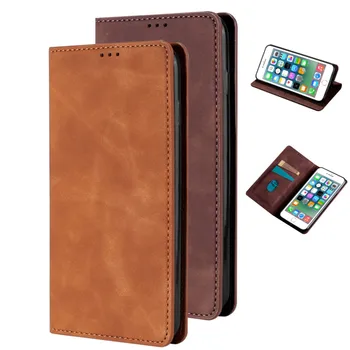 

Business PU Leather Magnetic Phone Case Card Holder Funda For Nokia 6 2018 TA-1054/Nokia 6 TA-1000 Flip Case Standing Holster