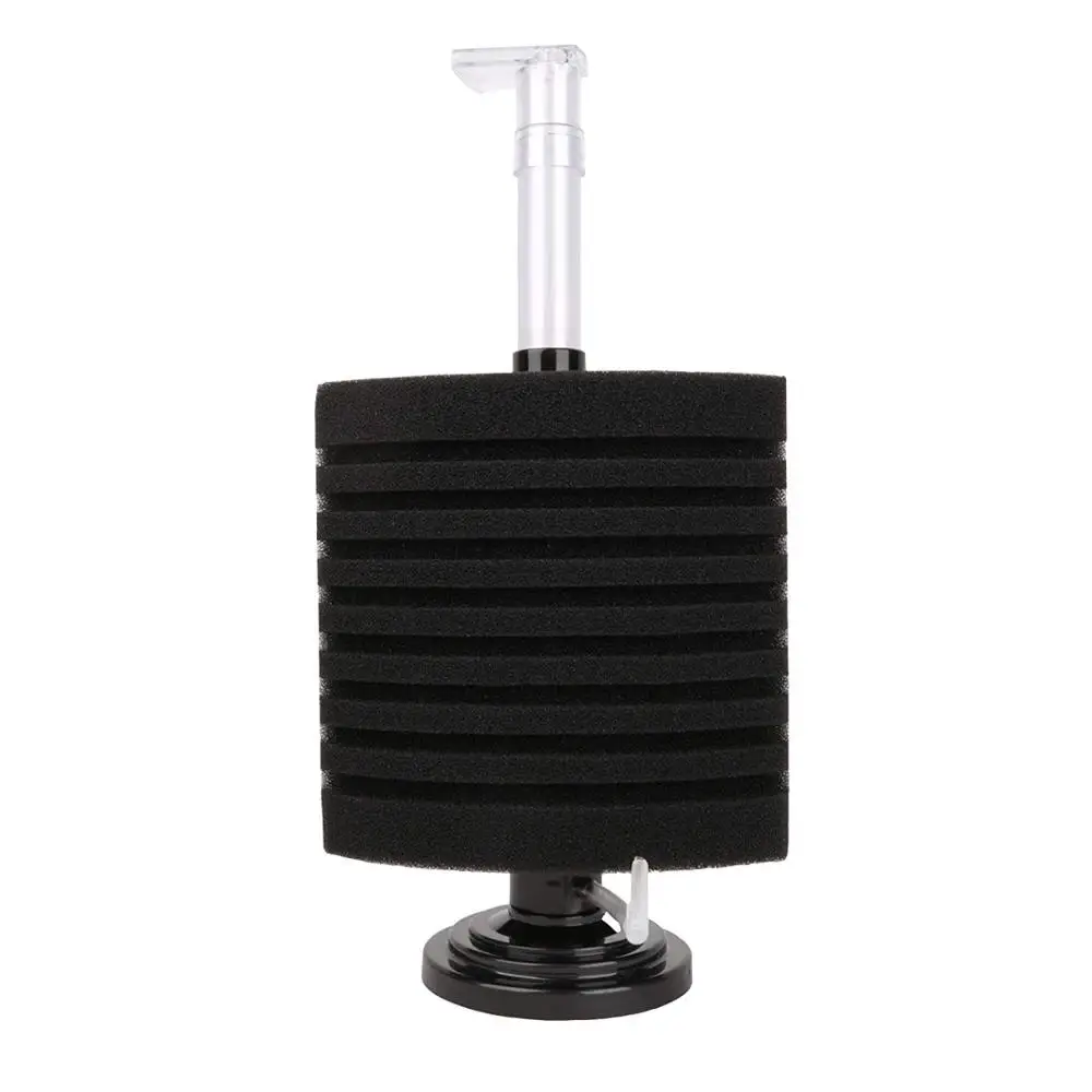 

Sponge Filter Corner Filter Sponge Biofilter for Aquarium Fish Tanks up to 60 Gallons