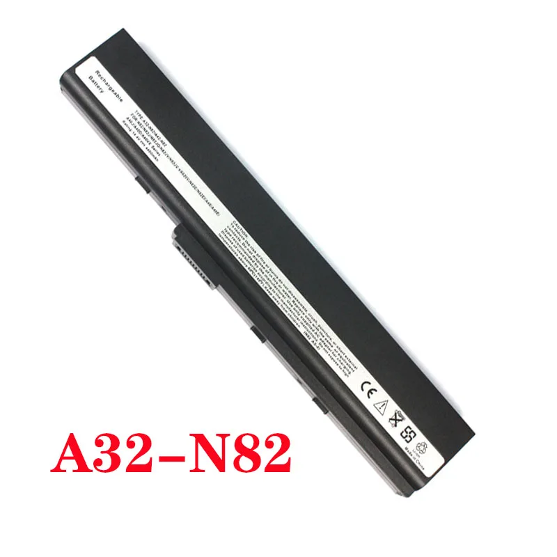 6CELL ноутбук Батарея для N82 N82E N82EI N82J N82JQ N82JV A32-N82 A42-N82 X42 X42D A40J X42F X42J Бесплатная