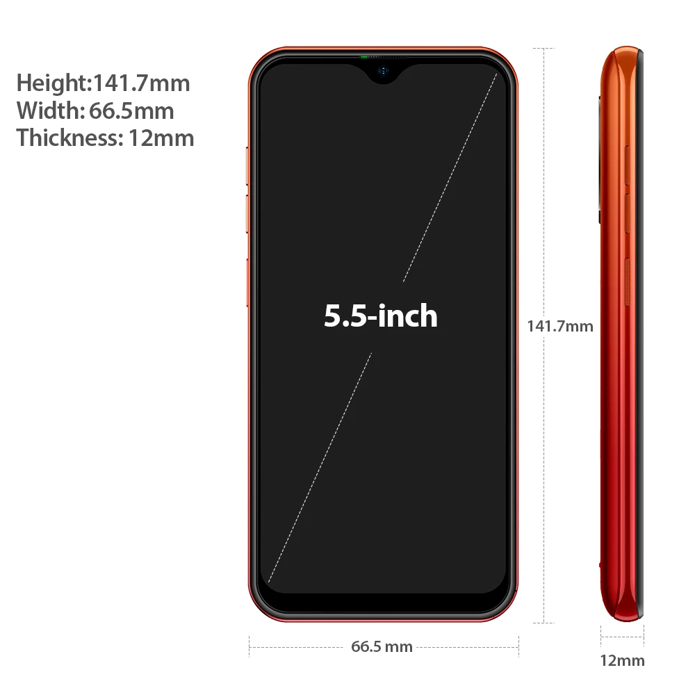 Смартфон Ulefone Note 8P на Android 10 4 ядерный процессор экран 5 дюйма 2 ГБ + 16 Гб|Смартфоны| |