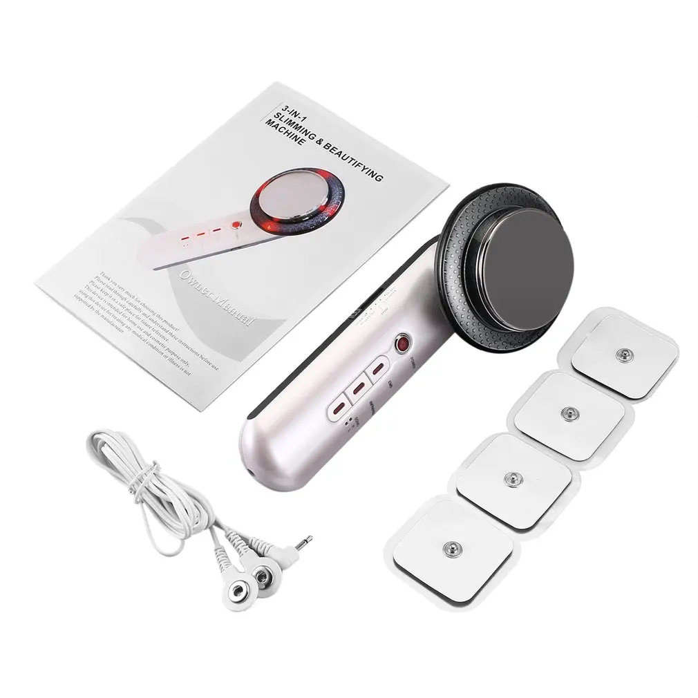 

Ultrasound Cavitation Body Slimming Massager Weight Loss Anti-Cellulite Fat Burner Galvanic Infrared Ultrasonic Therapy Tool