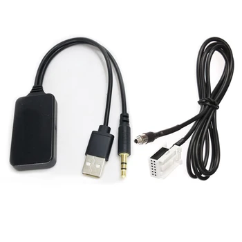 

Car Aux USB BT Adapter Bluetooth Music AUX Receiver RD4 Aux-in Audio Cable Replacement for Peugeot 307 308 407 4007