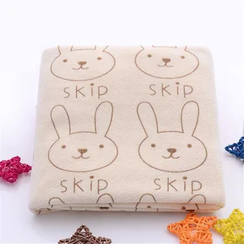 

3Pcs/Set Baby Towel Soft Lovely Bunny Microfiber Children Kids Bath Towels Brushed Strong Absorbent Dry Washcloth Cotton Towel