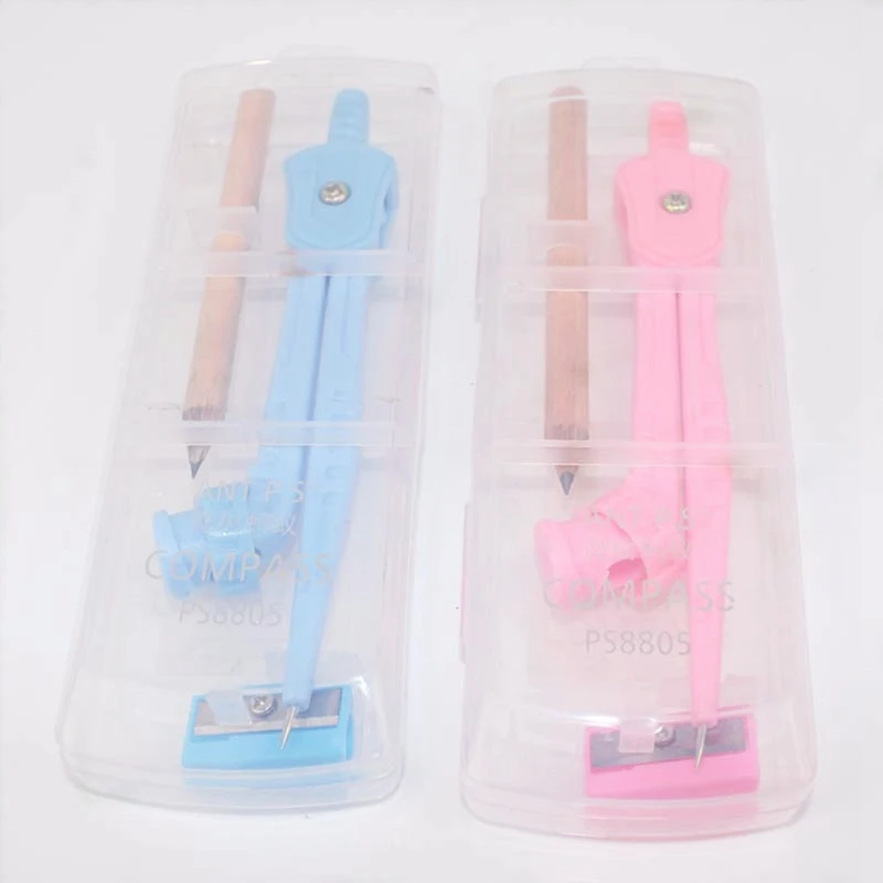 Школьный циркуль милая девушка канцелярские принадлежности студенческий ...