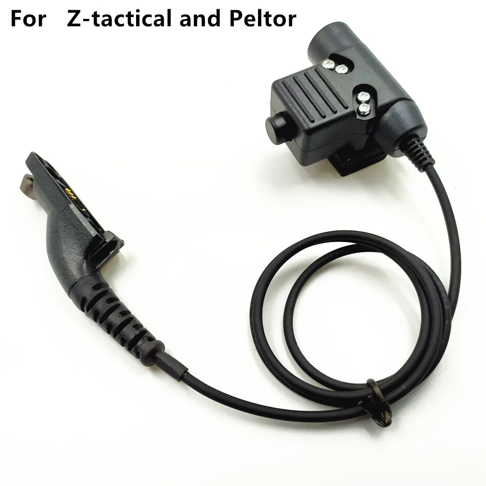 Обычная тактическая гарнитура Z Tactical and peltor U94 PTT для Motorola XiR P8268 8260 APX 7000 8000 DP3400 DP3600