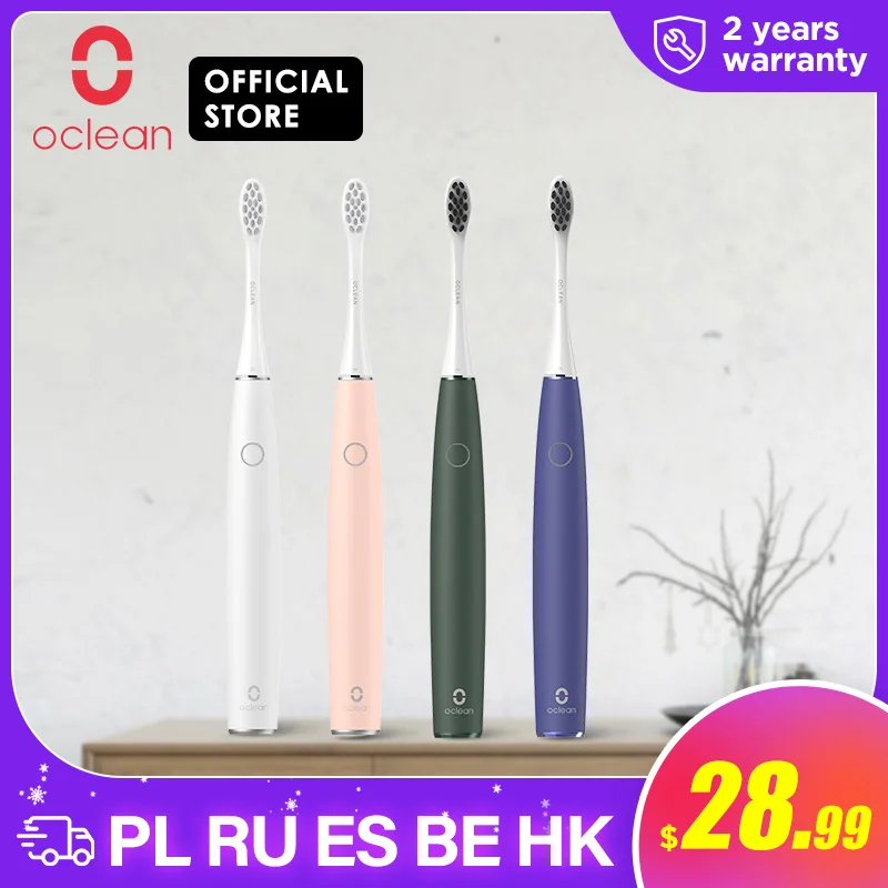 2020 Новое поступление Oclean Air 2 Ультразвуковая электрическая зубная щетка для