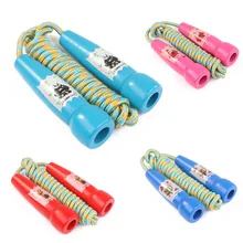 Wood Jump Rope Children Kindergarten Young STUDENT'S Double Jump Rope for One Person Kids Gift Adjustable 2-3 Meters