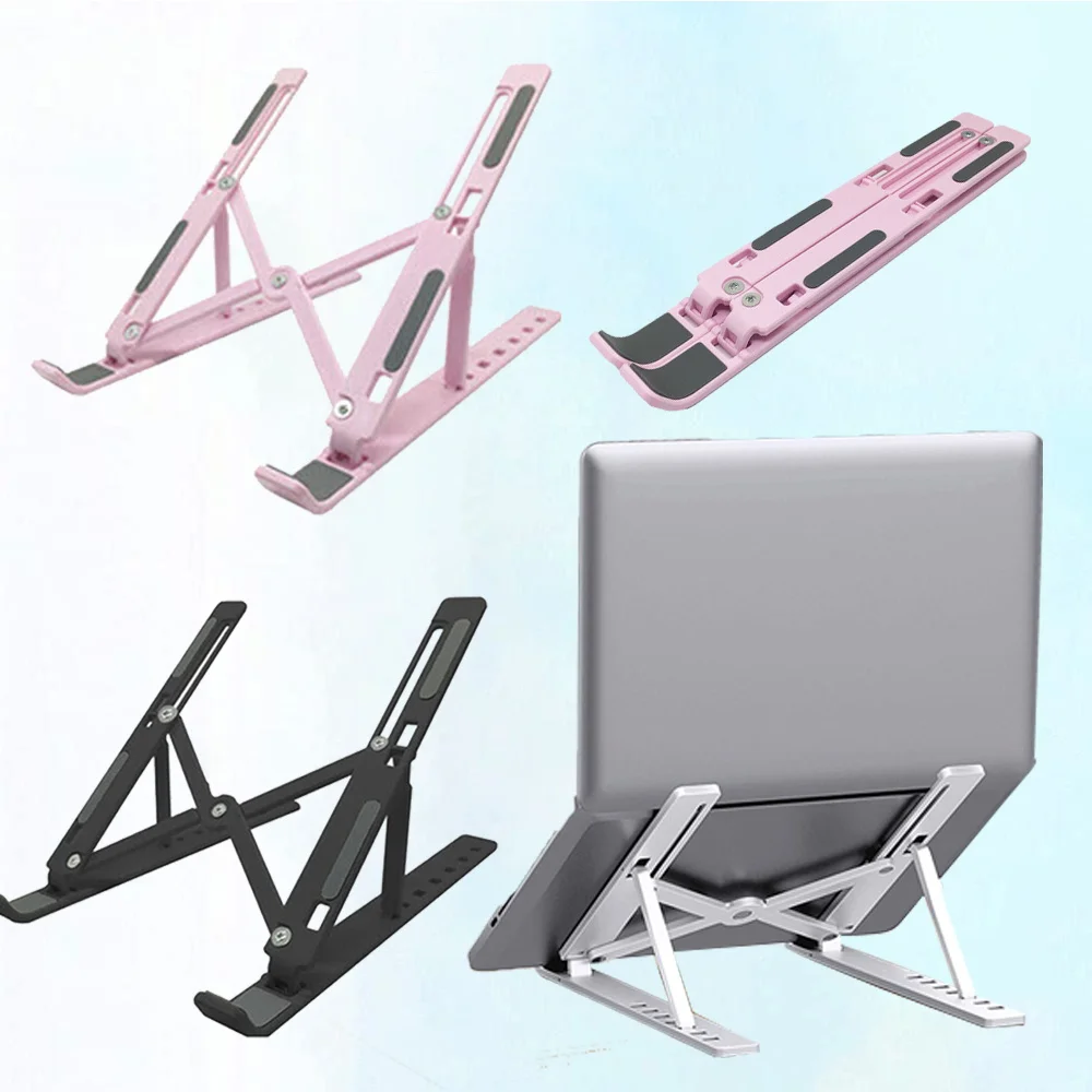Portable Laptop Stand  Adjustable Laptop Holder Tablet Bracket Foldable Macbook Support Notebook Base For PC Computer
