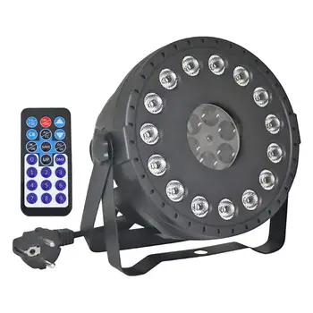 

AC 15LED 90-240V Stage Lamps DMX Voice Control Adjustable Wireless Light Projetcor Lighting for Christmas Disco Party