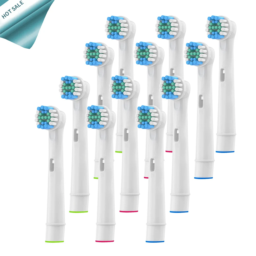 

12pcs Replacement Brush Heads For Braun oral B D12,D16,D29,D20,D32,OC20,Professional Care 5500, 6000, 6500, 7400, 7500, 7550