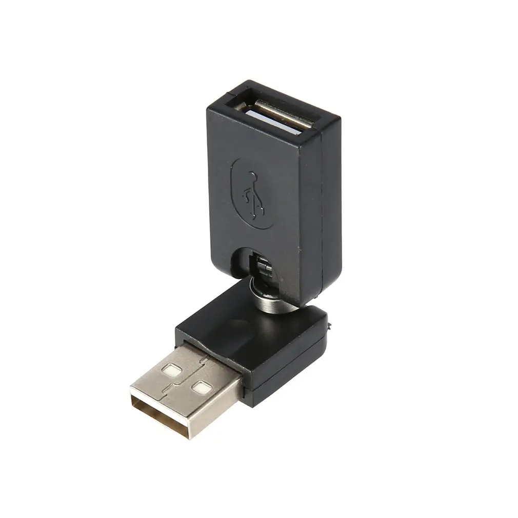USB 2,0 мужчина к USB Женский 360 градусов угол поворота удлинитель адаптер Горячий