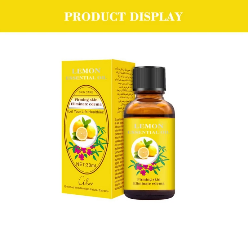 30 мл lemon Oleo Эссенциальные масла расслабиться массажа здоровья кожи уход ароматерапии диффузор эфирного масла