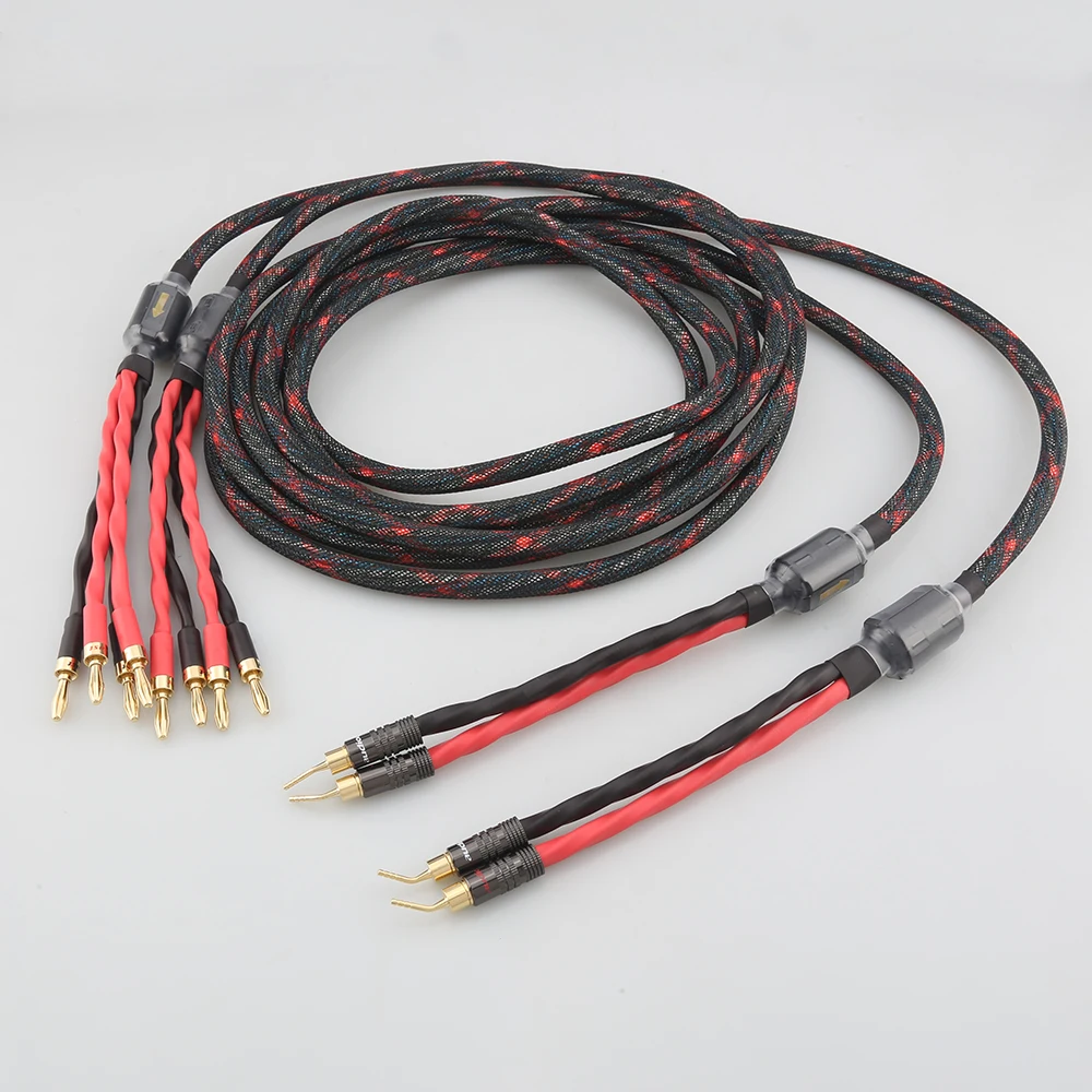Sc08-電気スピーカーケーブル,高品質,hifiオーディオファン用