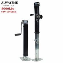 ALWAYSME-soldadura cuadrada de barco marino, tubo de remolque giratorio, carga de 8000lbs, 3632KGS,640-1360mm