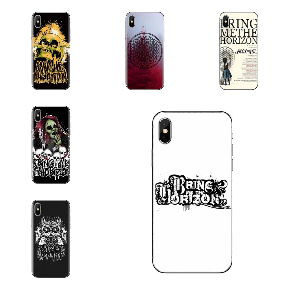 For Samsung Galaxy A3 A5 A7 A9 A8 Star A6 Plus 2018 2015 2016 2017 Transparent Soft Shell Covers Bring Me The Horizon |
