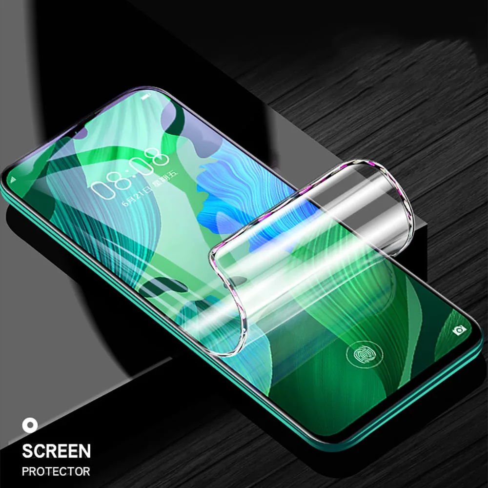 Защитная пленка для экрана Гидрогелевая P Smart PSmart Plus Nova 3i P9 Lite Mini Y6 Pro 2018 2019 защитная